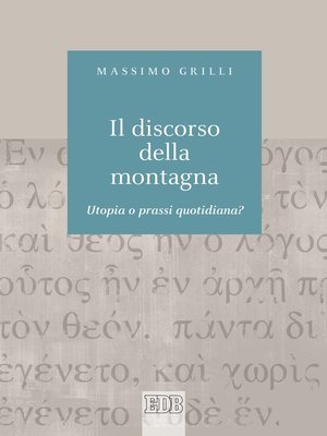 cover image of Il Discorso della montagna